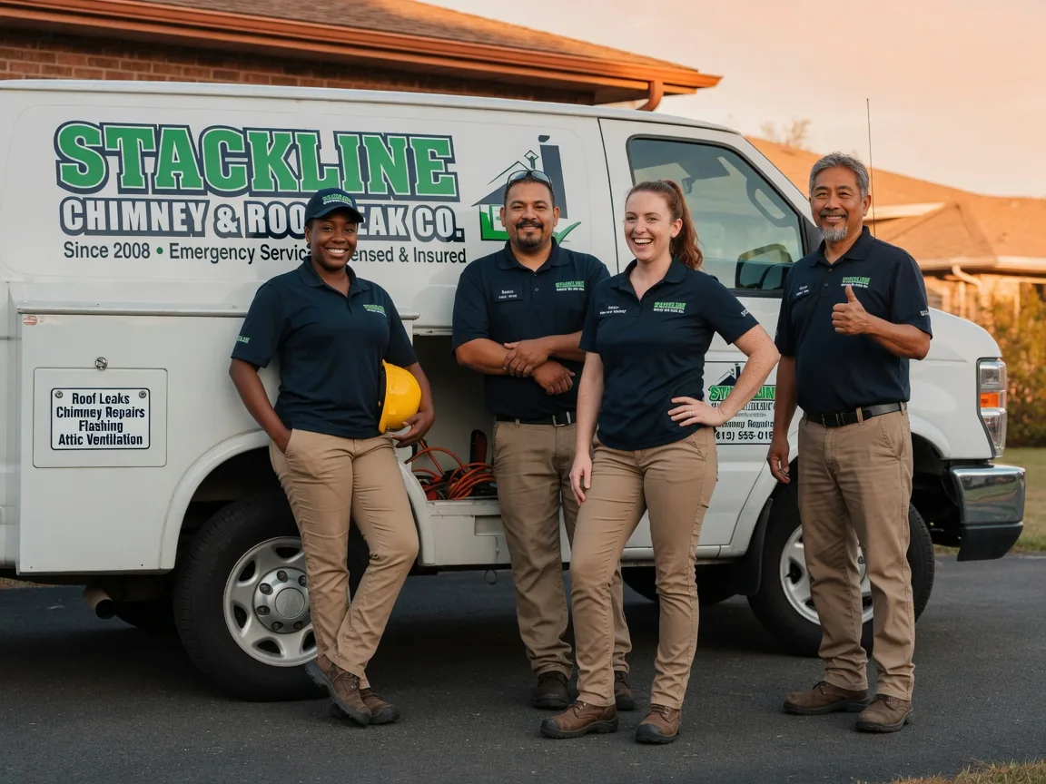 Chimney flashing repair company in Guilford, ME